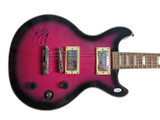 Meat Loaf Signed Autographed Guitar Exact Video Proof ACOA Witness ITP
