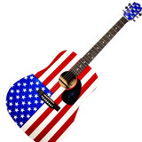 Billy Ray Cyrus Signed Autographed 6-String USA Acoustic Guitar