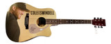 Cole Swindell Signed 1/1 Custom Graphics Photo Guitar ACOA