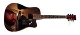 Cowboy Troy Signed 1:1 Signature Edition Graphics Photo Guitar ACOA PSA