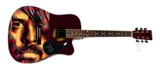 Dave Grohl Signed Autographed Acoustic Graphics Guitar ACOA ACOA Version 3