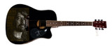 Dave Grohl Signed Autographed Acoustic Graphics Guitar ACOA ACOA Version 4