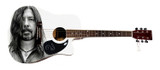 Dave Grohl Signed Autographed Acoustic Graphics Guitar ACOA ACOA Version 5