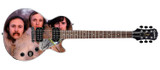 David Crosby Stills Nash Signed Custom Graphics Gibson Epiphone Guitar ACOA