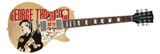 George Thorogood Signed Autographed Custom Graphics Photo Guitar ACOA