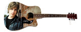 Jimmy Wayne Signed 1/1 Custom Graphics Photo Guitar PSA