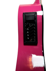 Jo Dee Messina Signed Pink Acoustic/Electric Guitar UACC AFTAL RACC TS