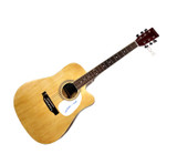 John Travolta Signed Autographed Acoustic Guitar