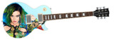 Katy Perry Signed Custom Graphics 1/1 Photo Guitar ACOA