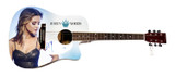 Maren Morris Signed 1/1 Custom Graphics Guitar ACOA