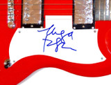 Maya Rudolph Signed Autographed Red Guitar