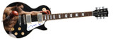 Muhammad Ali Signed Custom Graphics 1/1 Photo Guitar ACOA