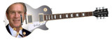 President George W. Bush Signed Custom Graphics Guitar ACOA