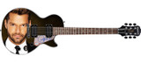 Ricky Martin Signed Gibson Epiphone Les Paul Photo Graphics Guitar ACOA