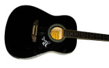 Shelly Fairchild Signed Autographed Black Acoustic Guitar