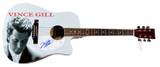 Vince Gill Signed Custom Graphics 1/1 Acoustic Guitar ACOA