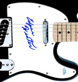 Edgar Winter Signed Autographed Guitar ACOA