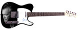 John Cougar Mellencamp Signed 1/1 Custom Graphics Guitar ACOA Version 1