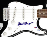 Patty Hearst Signed Autographed Guitar ACOA