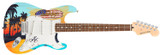 The Beach Boys Christian Love Signed Custom Graphics Photo Guitar Version 2