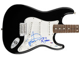 The Good, The Bad and The Queen Signed Autographed Guitar ACOA Version 1