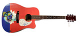 Dave Matthews Band Boyd Tinsley Autographed Custom Graphics Guitar