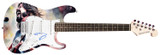 Dave Grohl Signed Custom Graphics Guitar - COA - Rock Memorabilia