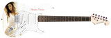 Shania Twain Signed "Sultry Elegance" Custom Graphics Guitar ACOA