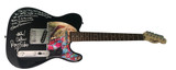 Heart Band Signed Fender Guitar with Barracuda Lyrics