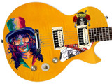 Slash of Guns N Roses Autographed Custom Graphics Epiphone AFD Special II Guitar