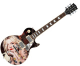 Elle King Autographed "Tatted Up" Custom 1/1 Signature Edition Graphics Guitar