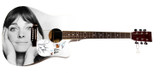 Judy Collins Autographed Custom Graphics Acoustic Guitar