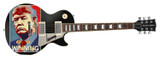 President Donald Trump Signed Winning Custom Graphics Guitar
