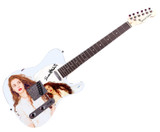 Scarlett Sabet Autographed Custom "Catalyst" 1/1 Graphics Guitar