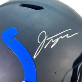Jonathan Taylor Signed Indianapolis Colts Authentic Eclipse Full-Size Football Helmet (Beckett)