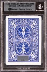 Mel Gibson Maverick Authentic Signed Ace Of Hearts Card BAS Slabbed 1