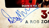 31 Malcolm McDowell Autographed 24x36 Poster ACOA Witness ITP