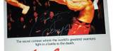 Bolo Yeung Signed Bloodsport 24x36 Poster w Chong Li Exact Proof Version 3