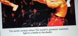 Bolo Yeung Signed Bloodsport 24x36 Poster w Chong Li Exact Proof Version 4