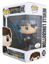 Matthew Lewis Harry Potter Signed Neville Longbottom #22 Funko Pop Figure JSA