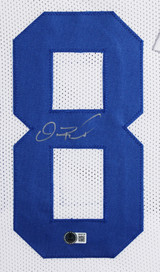 Dez Bryant Authentic Signed White Pro Style Framed Jersey BAS Witnessed
