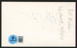 Bill Maher Real Time with Bill Maher Authentic Signed 3x5 Index Card BAS