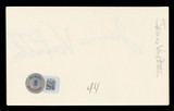 James Van Patten Saw IV Authentic Signed 3x5 Index Card Autographed BAS #BL96733