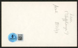 Leon Robinson Cool Runnings Authentic Signed 3x5 Index Card Autographed BAS