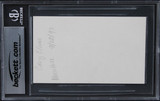 Cary Elwes The Princess Bride Authentic Signed 3x5 Index Card BAS Slabbed Version 1