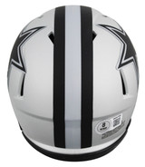 Cowboys Dak Prescott Authentic Signed Rave Speed Mini Helmet BAS Witnessed