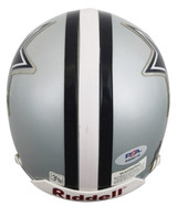 Cowboys Troy Aikman Authentic Signed VSR4 Mini Helmet PSA/DNA #AQ49110