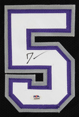 Jason Williams Authentic Signed Black Pro Style Jersey Autographed PSA/DNA 2