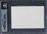 Jason Bateman Ozark Authentic Signed 3x5 Index Card Autographed BAS Slabbed