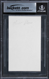 Oliver Stone Platoon Authentic Signed 3x5 Index Card Autographed BAS Slabbed 2 Version 1
